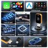 Wireless CarPlay Android Auto Apple Carplay Wireless Android Auto Orange Mini Car Play Adapter 2in1 AI Smart Box Bluetooth