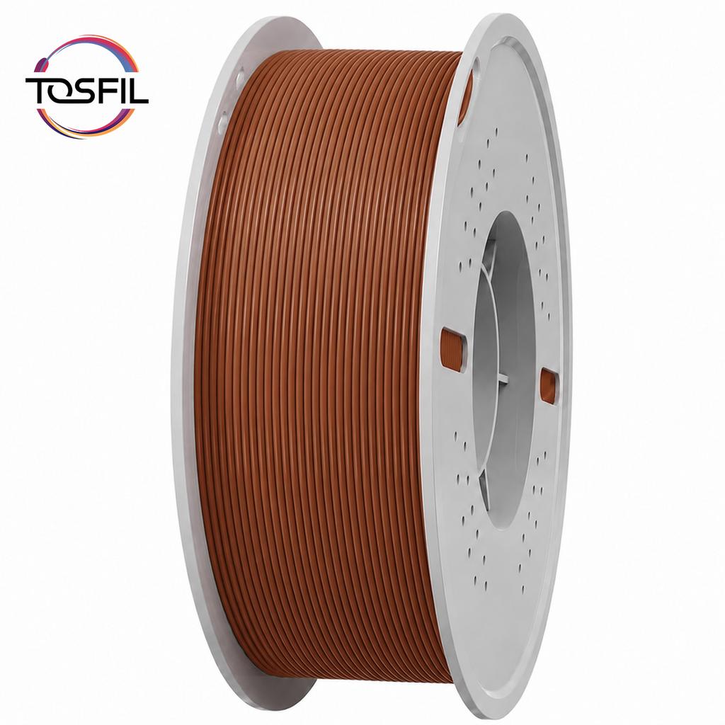 TOSFIL 3D Printer Filament 1.75mm PETG PLA TPU TPE 1KG Roll Smooth Printing Low Warping High Strength Material