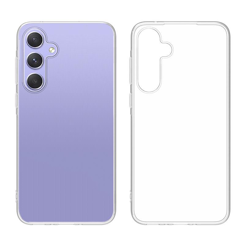 

Transparent Soft TPU Phone Case for Samsung Galaxy A35/A55 5G - Solid Color & Painted Design A12 LTE
