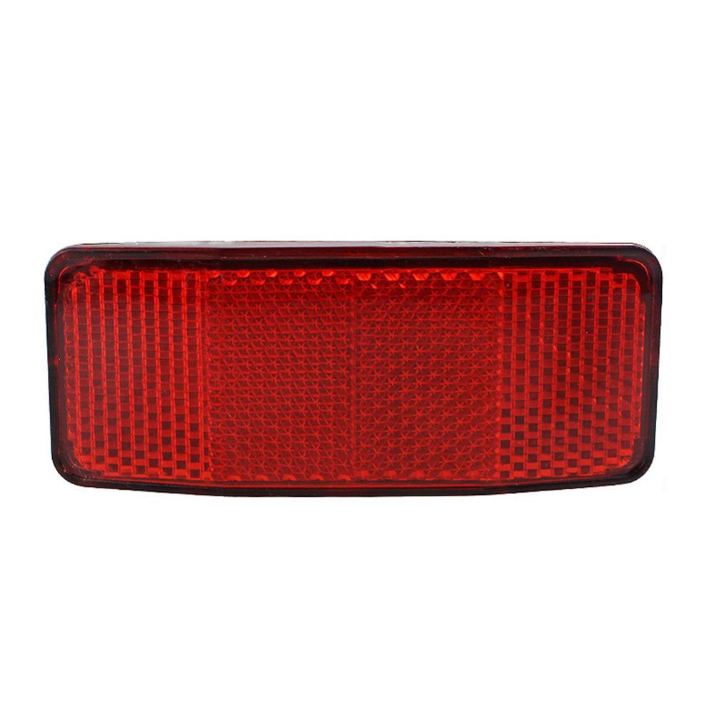 Bicycle Handlebar Reflector Kit Bike Wheel Reflective Front Rear Warning Light Road Safety Support Safety Lens