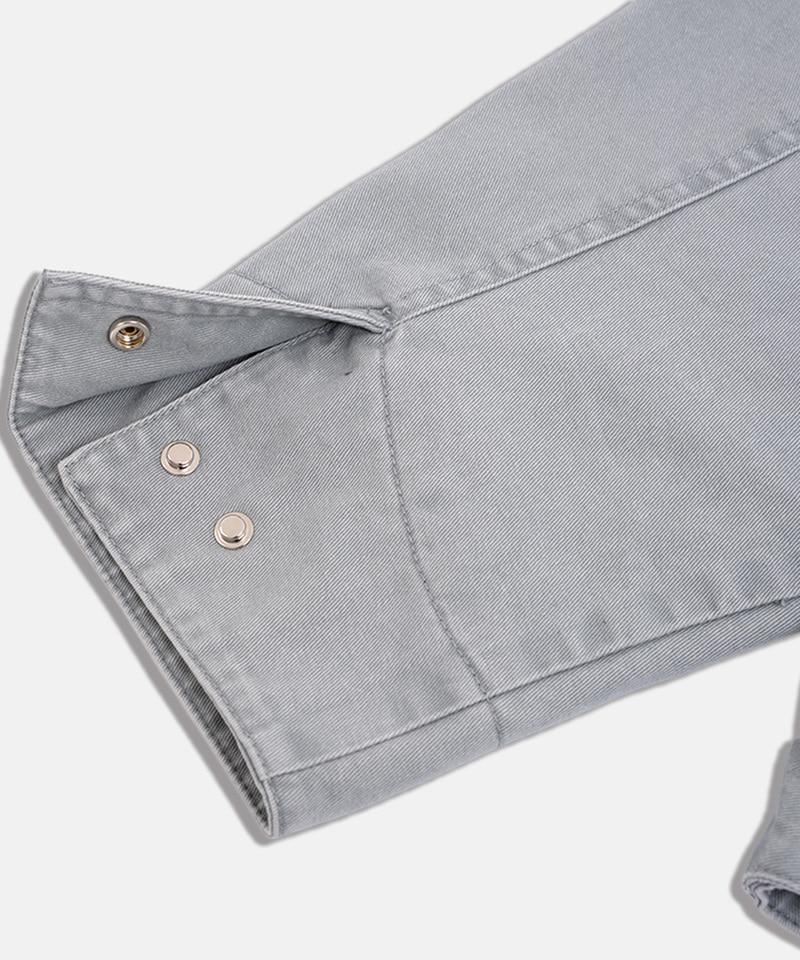 Underoff Soft Wash Cotton Work Jacket Black