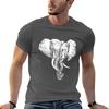 Elephant Lovers White Tshirt Funny T Shirts Cotton Unisex T Shirts Graphic T Shirts For Unisex Pack Cotton Tshirt