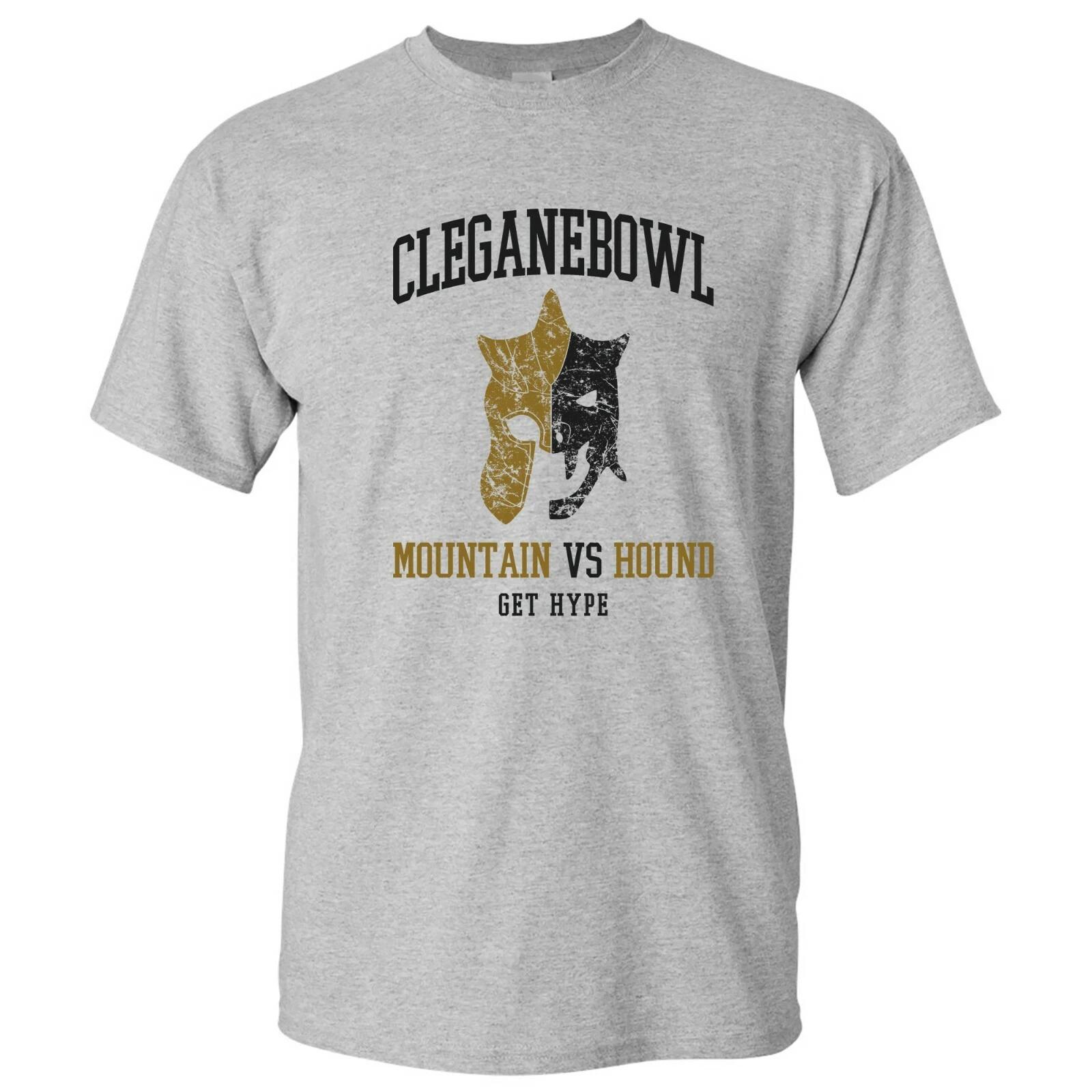 Cleganebowl - Get Hype Mountain Hound Rivalry Westeros T Shirt - Sport Grey S
