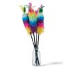 Plush Rainbow Cat Interactive Training Stick Multifunctional Wear-resistant Bite-resistant Funny Cat Stick Toy Indoor Game Chasing Practice
