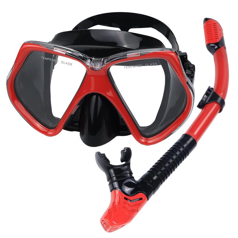Longchan High-Definition Wide-View Diving Mask and Snorkel Set