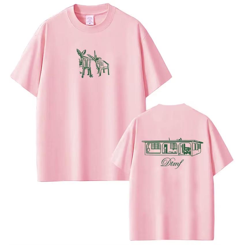 Rapper Bad Bunny Debi Tirar Mas Fotos DTMF T Shirts Men's Women Clothing Fashion Vintage Hip Hop Gothic Cotton Oversized T-shirts