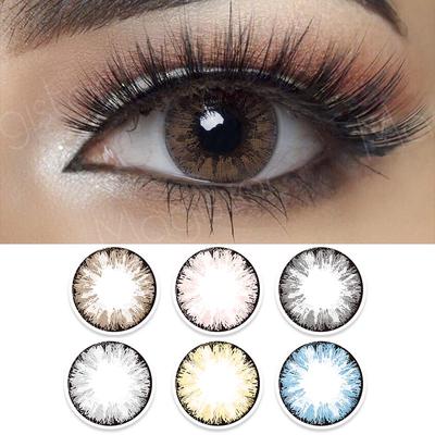 SapphireB Ohome 1 Pair of Tone Colored-Lenses,Enlarger Eyes Supernatural/_Lens,Fashion Eye/_Lenses,Beautiful Color Student/_Lens Case