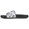 Adidas Adilette Comfort Slide 'All Over Logos - White' FZ1751