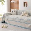 Sofa Cover Cloth Anti Cat Scratch Non Stick Towel Seat Cushion Plush All Season Universal Non Slip Blanket