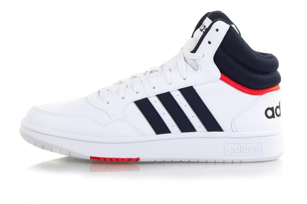 BUTY adidas HOOPS 3.0 MID GY5543 BIAŁE r. 41 ⅓