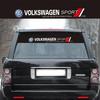 Car Front Rear Windshield Decal Sticker Decoration Accessories Tool For Volkswagen VW Scirocco Golf Amarok T5 Phaeton TeramontNB2
