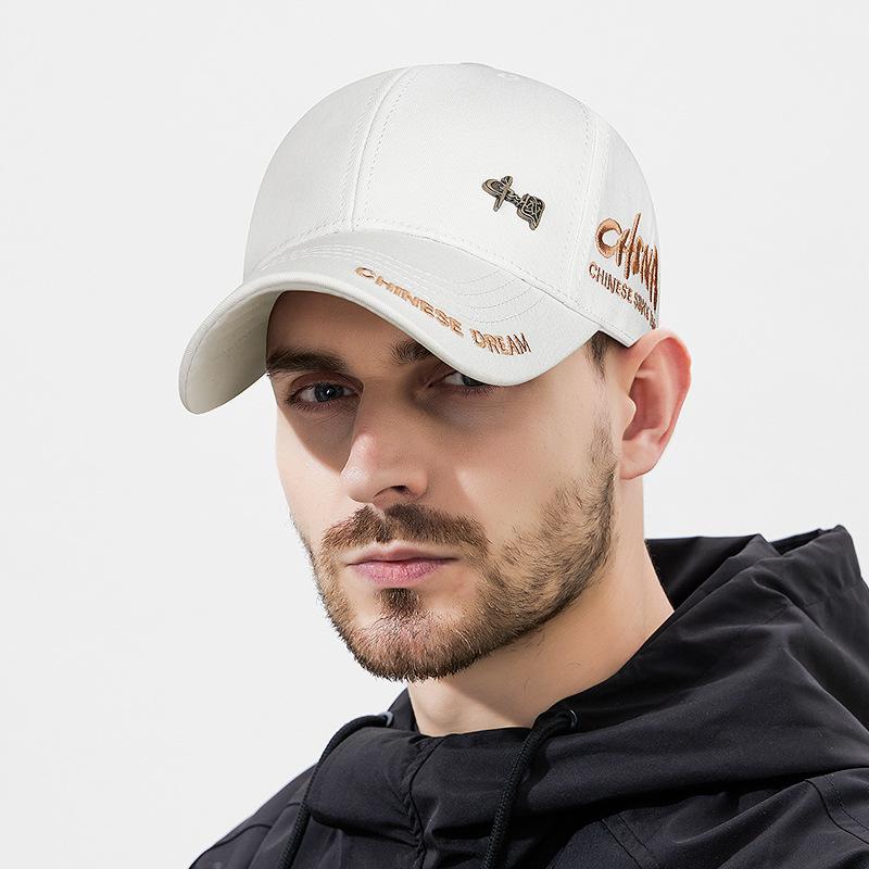Spring Autumn Embroidered Baseball Cap Men Outdoor Sunshade Cap