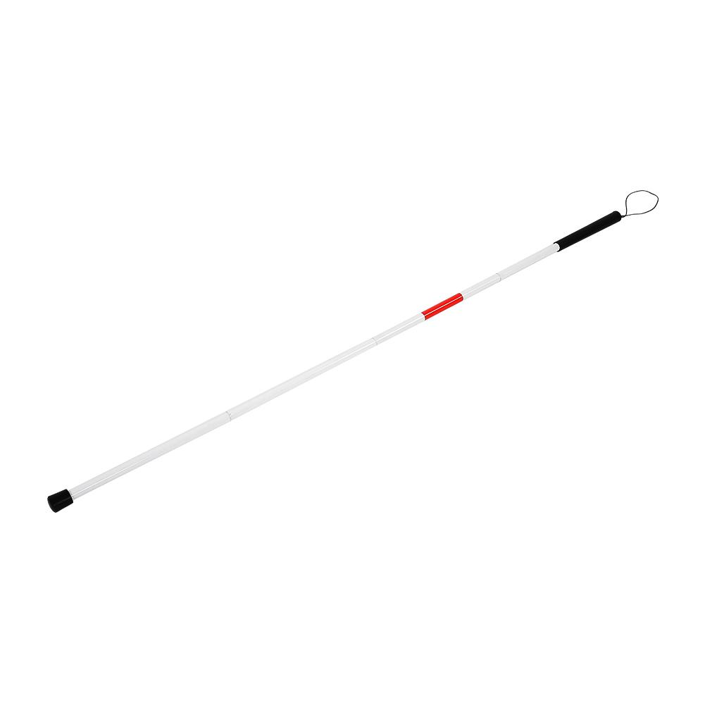 Folding Foldable Reflective Cane Crutch Portable Anti-Shock Guide Walking Stick for The Blind
