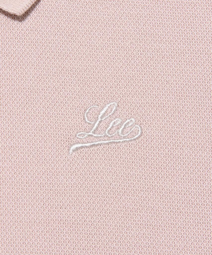 LEE Women'S Union Pique Collar Sweatshirt Pink