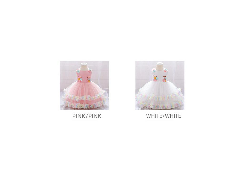 Unicorn Holiday Dress for Girls - Kids' Skirt & Dress with Unicorn Design