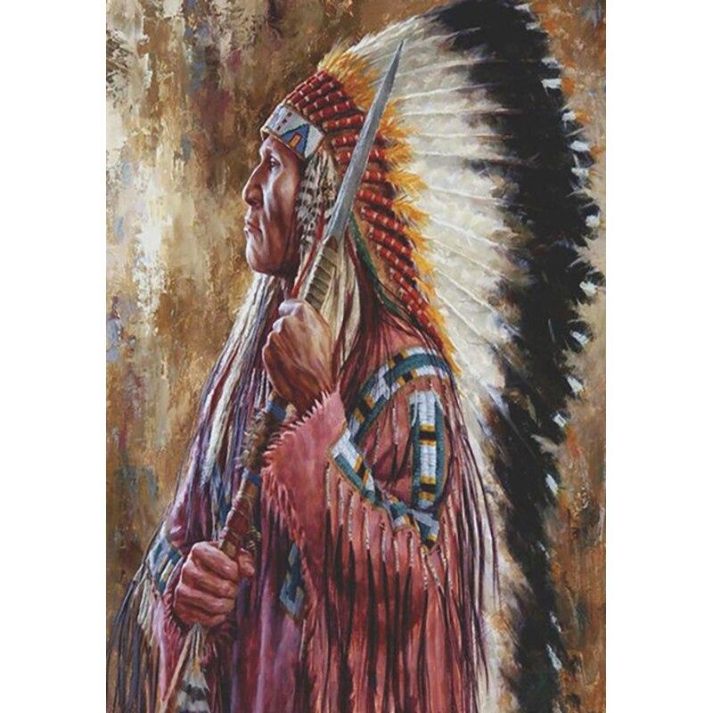 Nový 5D DIY Krajina Diamantový malířský kmen Diamantové vyšívání Koňský křížový steh Celokulatý vrták Domácí dekorace Ruční dárek