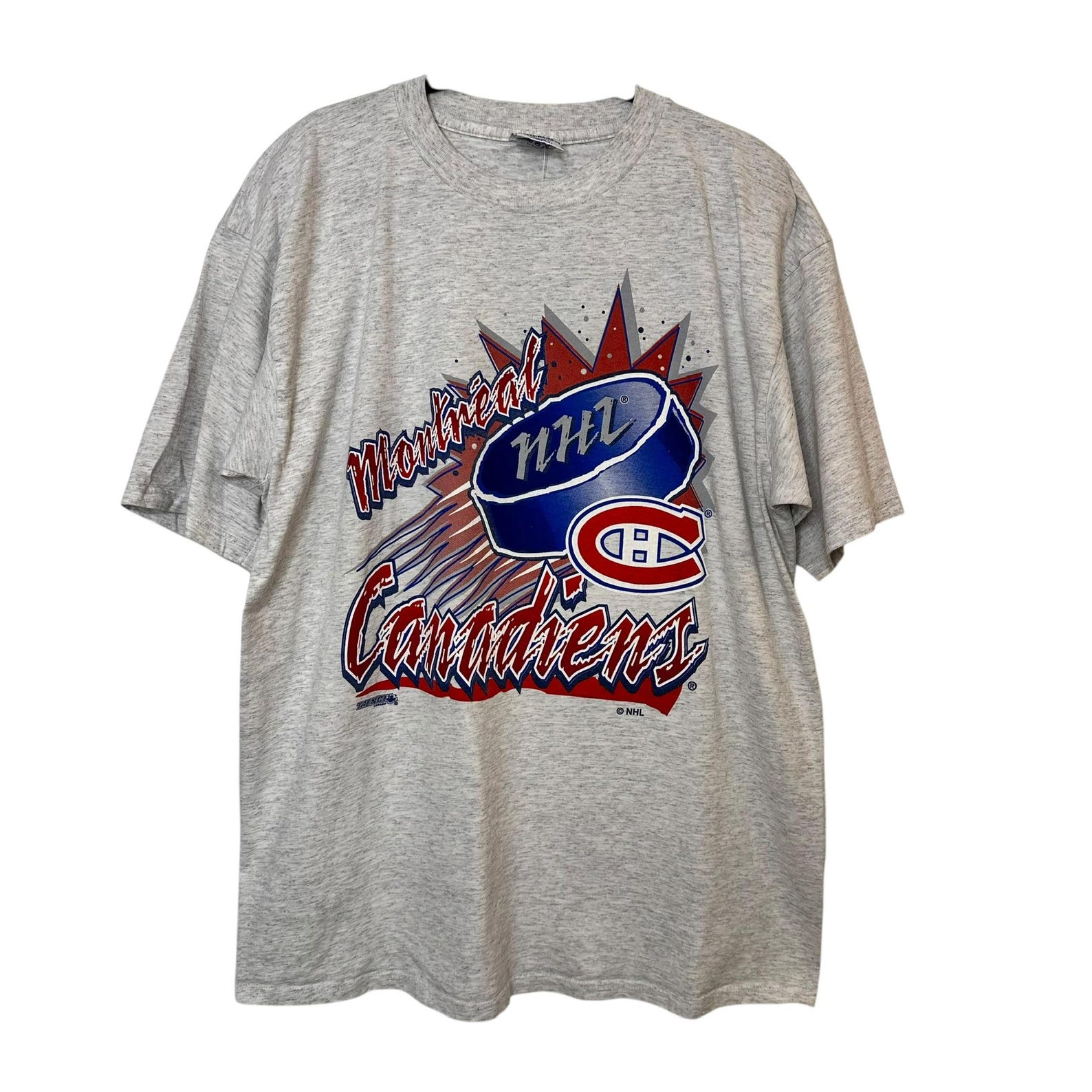 90s Montreal Canadiens T shirt Sz XL (A8331) L