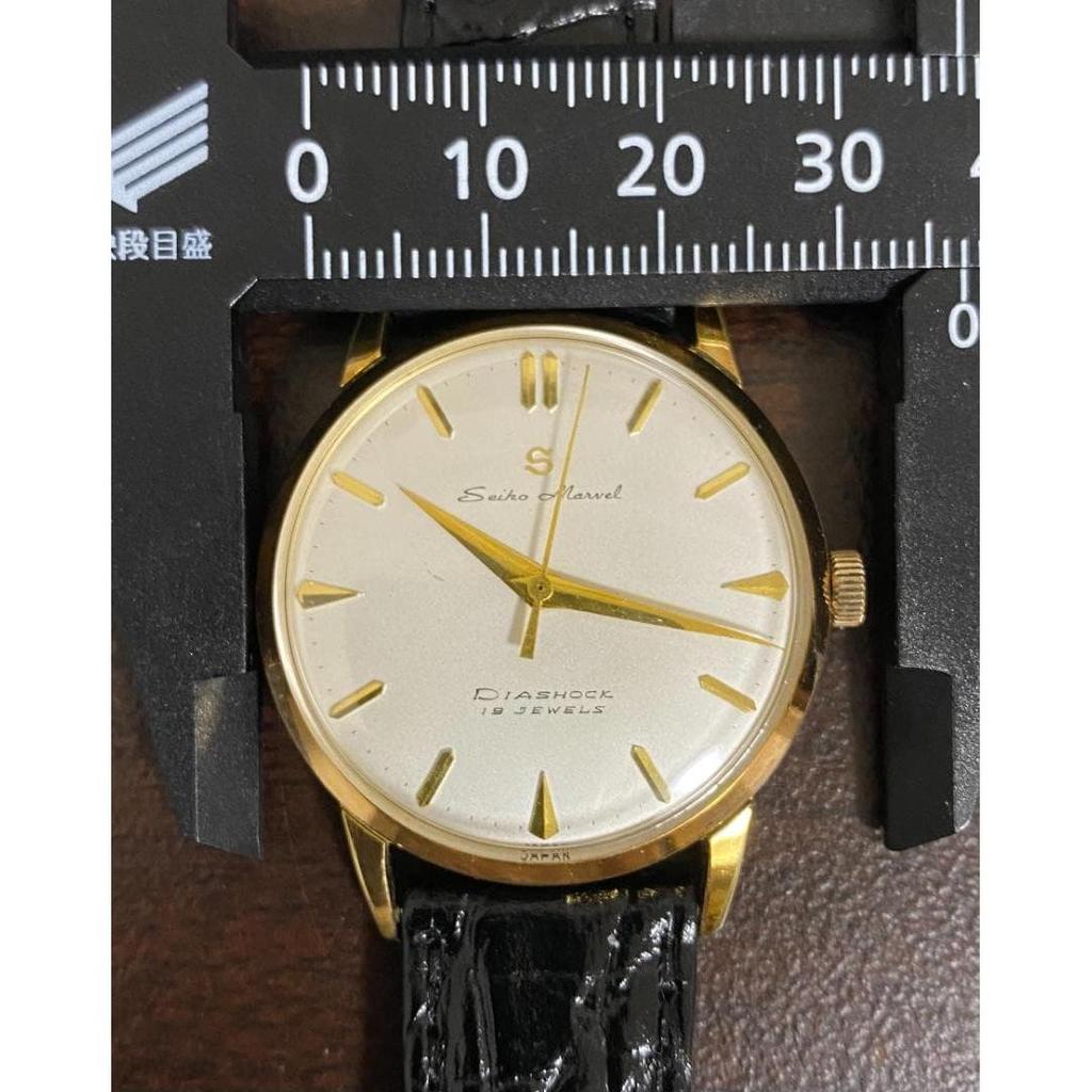 Used Seiko Marvel 17 Jewels Manual Wind Watch