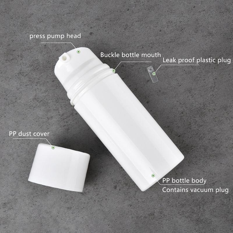30-150Ml Vacuum Pump Bottles Empty Refillable Makeup Cosmetics For Cream Gel Moisturizers Liquid Lotion Bottles Travel Dispenser