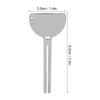 3Pcs Key Squeezer Stainless Steel Semi Circular Squeeze Hair Paste Toothpaste Dye Paste Tube Roller Key