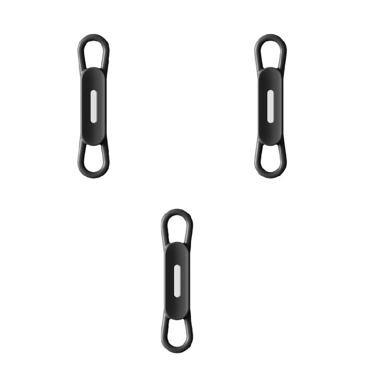 Multifunctional Magnetic Pen Organizers Flexible Silicone Construction Secure Desk Mount For Writing Tools