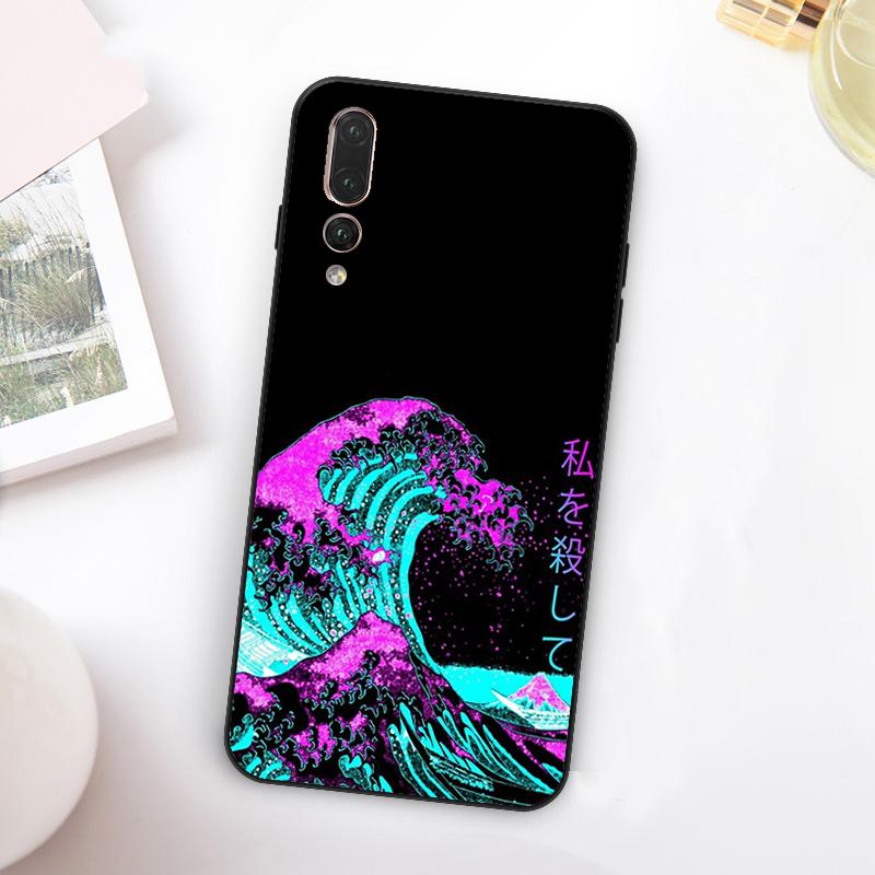 Great Kanagawa Wave For Huawei Nova Y73 Y72 Y90 Y70 Y60 Y91 Y61 12s 12i 11i 8i 9 10 SE P60 P30 Pro P40 Lite Case