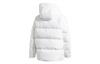 adidas Down Jackets Women's White Hooded Moderate Quilted Down Jacket GF0002