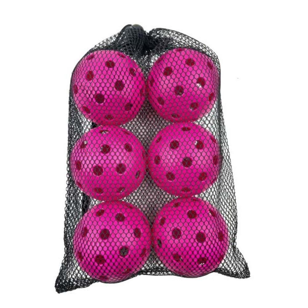 High Visibility 74mm Pickleball Good Performance 40 Holes Pickleball Outdoor Courts