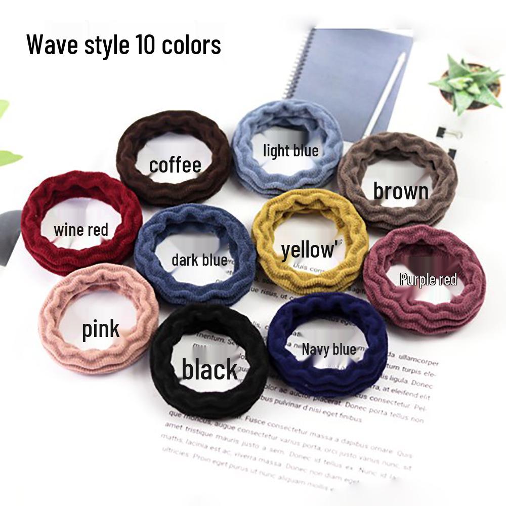 

Резинка для волос из высококачественной черной кожи - Женский аксессуар для хвостика с бесплатной доставкой