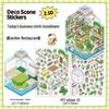 Infeel.Me 2.5D Scenery Stickers - 6th Edition Student Miniature Decoration Stickers