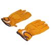 AntiScald Gloves High Temperature and Fire Resistance Protective Gloves for Camping Barbecue(Yellow