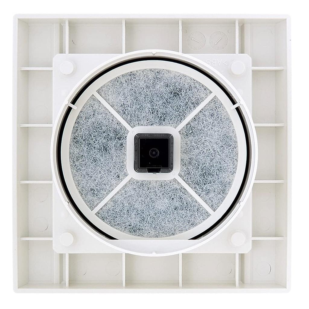 Unix Resin Square Cash Register with Nonwoven Fabric Filter, PRP150AWFH