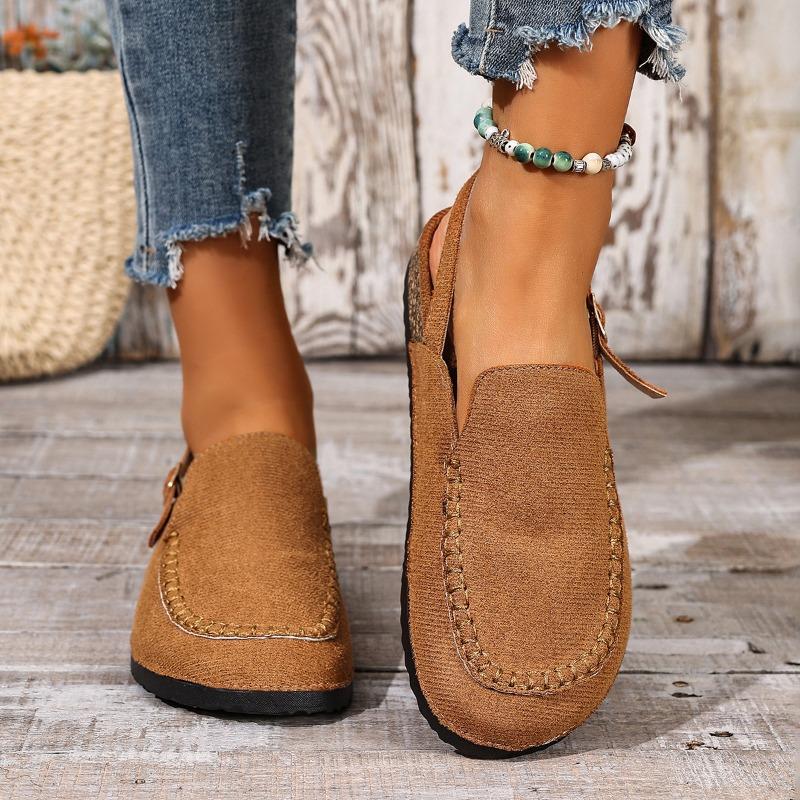 High-top Bocken Shoes, Head-covering Half-slipper, Retro One-piece Shoe, Retro Lazy Slipper