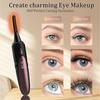 Heated Eyelash Curlers - 10 - Second Rapid Heat - Up, Electric Eyelash Curler with 4 Heating Modes, Rechargeable, Makeup Tool with LED Display (Black