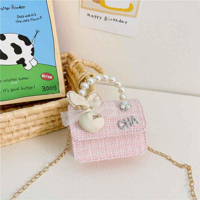 Stylish Children s Backpack Cute Princess Design For Girls With Breathable Cotton Material Pink