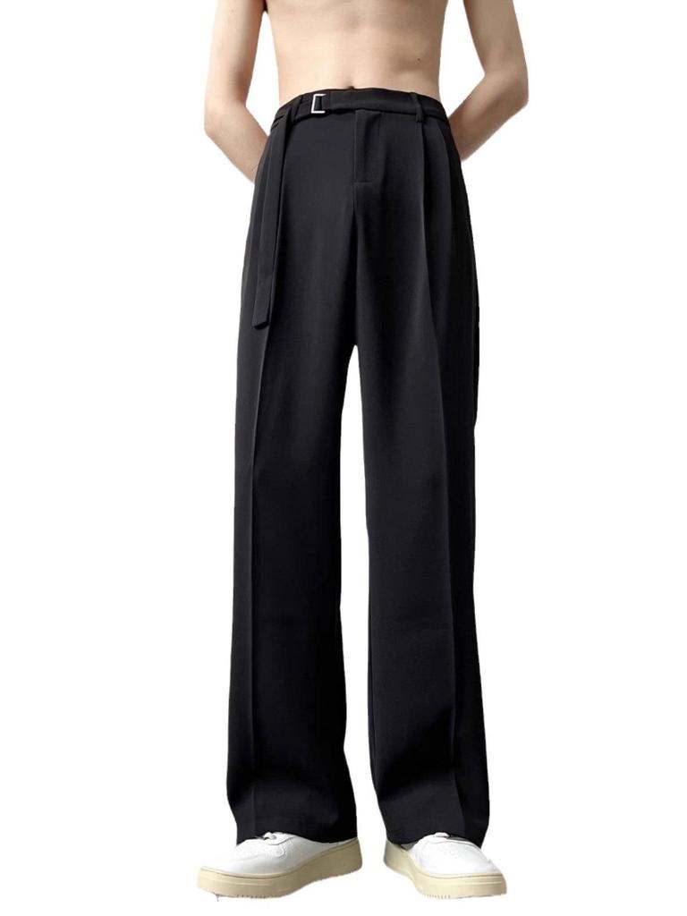 Herren Herbst Leichter Luxus Weite Hosen