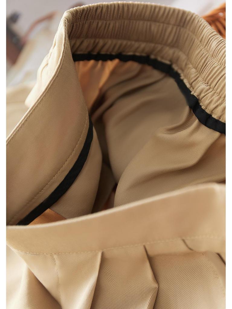 Premium Mulberry Silk High-Waisted Bermuda Shorts for Women