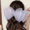 Kids Girls Sequin Bow Hair Clips Hair Accessories Children's Hairpin