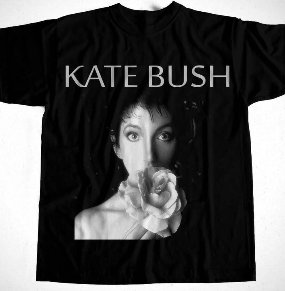 Kate Bush Men T-shirt Black Cotton Tee All Sizes S to 5XL Unisex T-Shirt XXL