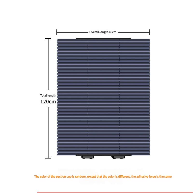 

Автоматическая выдвижная солнцезащитная шторка, складной козырек на окно автомобиля, защита от солнца на лобовое стекло, теплоотражающий экран, защита от УФ-лучей, солнцезащитный козырек для автомобиля 46*120cm