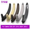 LHD RHD E70 E71 E72 Interior Front Rear Left Right Door Handle Ide Cover Panel Trim Replacement For BMW X5 X6 2007-2013