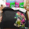 Popular Splatoon 2 Game Printed Bedding Set 3d Cartoon Duvet Cover Set Pillow Case Twin Full Queen King Size Bed Linen Bed Sets