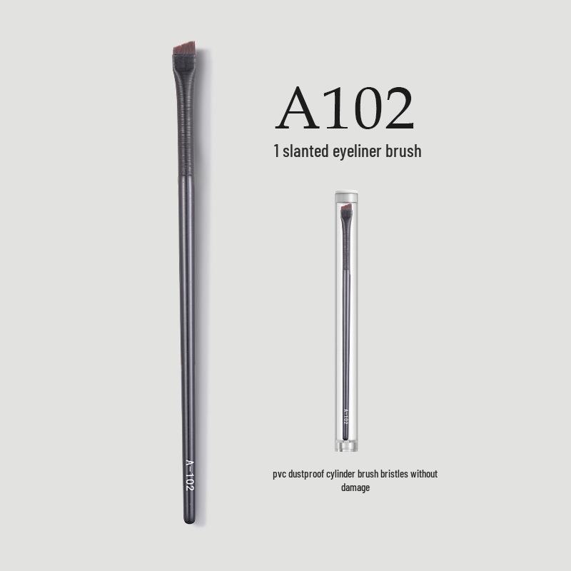 270 Ultra-Thin Angled Concealer & Eyebrow Brush - Ideal for Eyeliner, Under-Eye, and Foundation Application - Makeup Brush M08