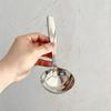 Spoon for Eating Snail Noodles, 1810 Stainless Steel Spoon for Eating Noodles, Special Spoon for People Who Like to Eat Large Portions of Dry Rice