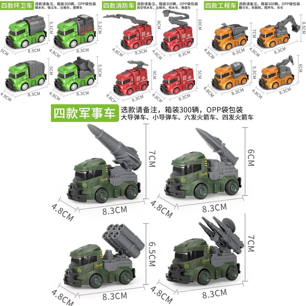 Childrens Inertia Fire Truck Toy With Plastic Construction For Toddler Development