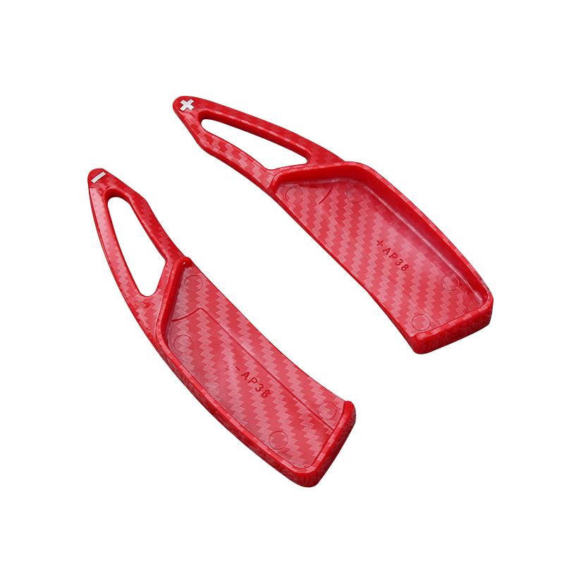 For Peugeot Shift Paddle 3008 2008 5008 508 308 208 GT SW Carbon Fiber Pattern Car Steering Wheel DSG Extender Shifter Paddles