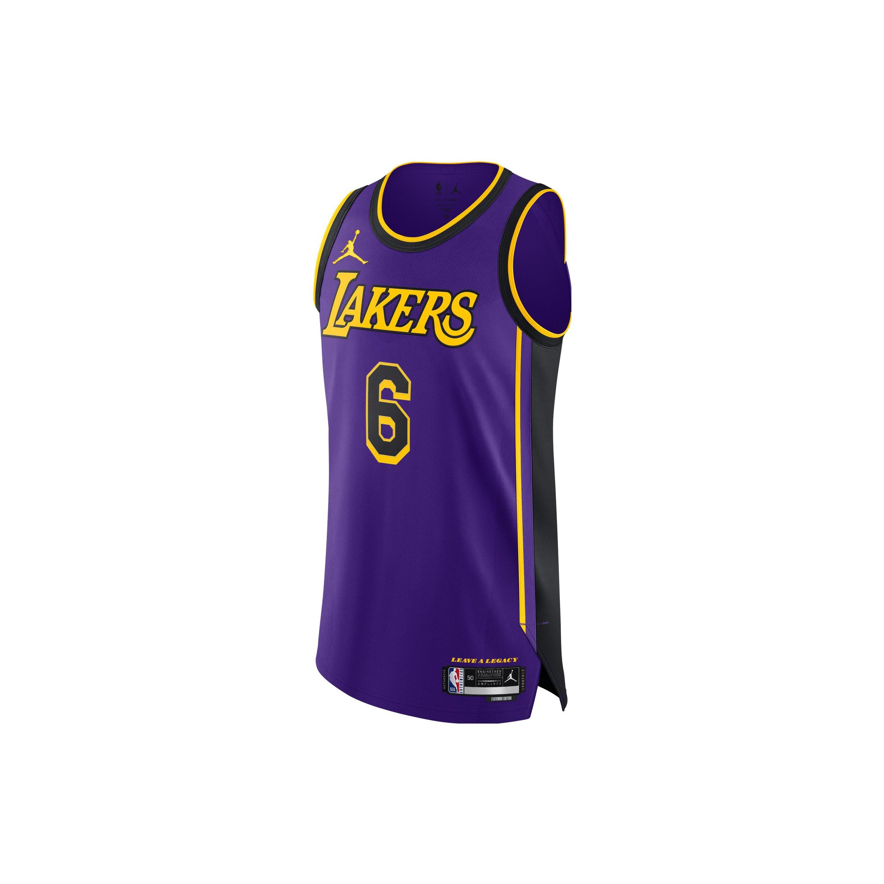 Air Jordan x NBA LA LAKERS 22-23 LeBron James 6 Men s DQ0149-505 S