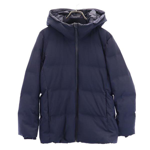

Uniqlo Бесшовная пуховая куртка L Темно-синяя Женская Б/У