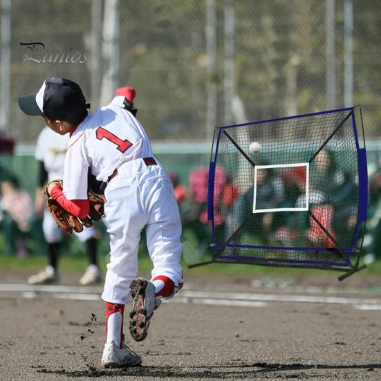 Baseball Strike Target Net Adjustable Strike Zone Accuracy Pitching Target for Baseball Lovers Training Hitting Throwing Batting Catching