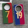 Futbolowy Numer 7 10 19 Odporne na Wstrząsy Etui na Telefon dla Xiaomi Redmi Note 15 14 13 12 Pro Plus 11 11S 11T 5G Pokrowiec Anty Upadkowe Fundas